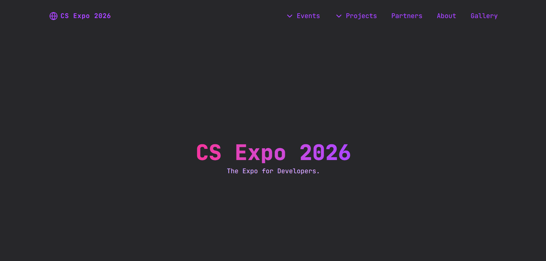 CS Expo 2026 screenshot